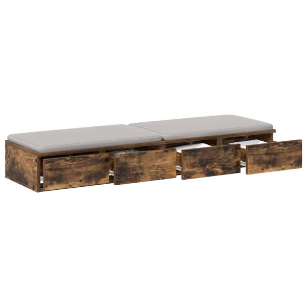 Чекмеджета за легло с чекмедже Димян дъб 120 x 36,5 x 16,5 см
