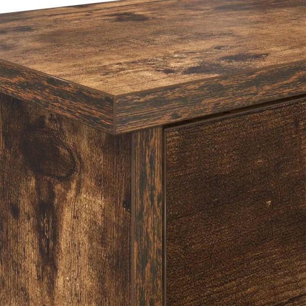 Стенен закачалка за палта с рафт Димян дъб 50 x 20 x 30 см