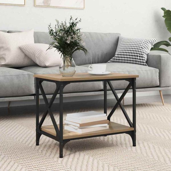 Странична маса Дъб 55 x 38 x 45 см Инженерно дърво