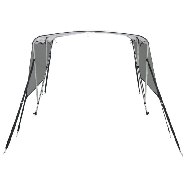 Тента за лодка с 3 дъги мрежести страници 183x(154-167)x137 см