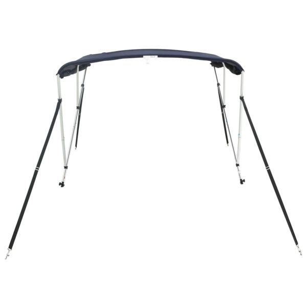 Тента за лодка с 3 дъги мрежести страници 183x(137-152)x137 см