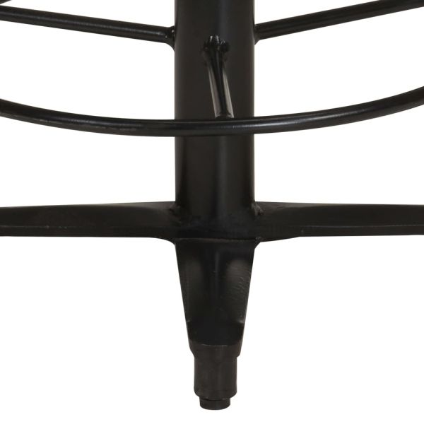 Бар табуретки, 2 бр, 66 см, мангово дърво масив