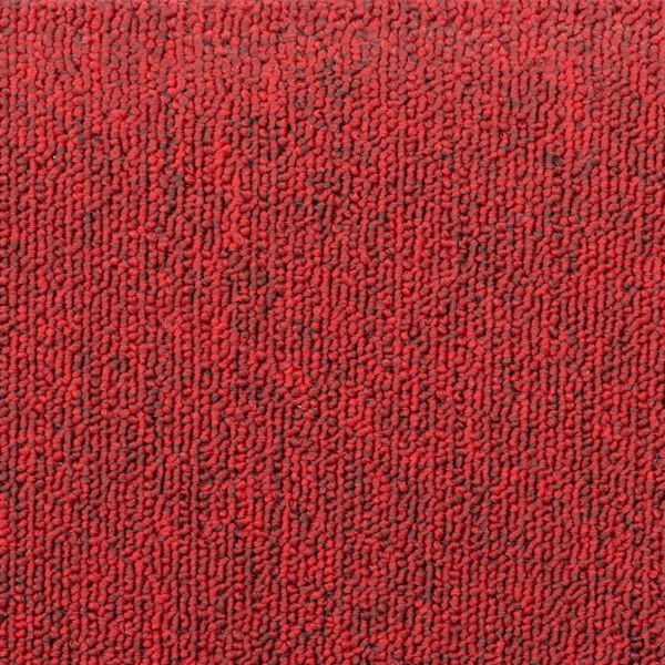 Изтривалки за стълби, 10 бр., 65x24x4 см, червени, полукръгли, големи