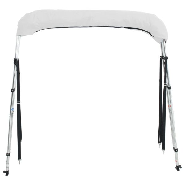 Тента за лодка с 3 дъги мрежести страници 183x(170-182)x137 см