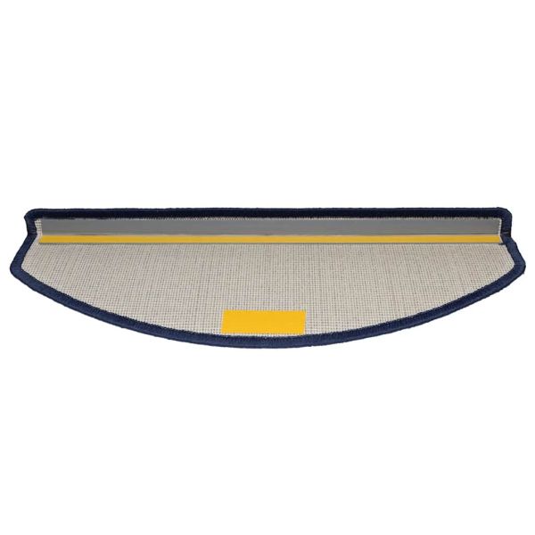 Изтривалки за стълби, 20 бр., 65x24x4 см, сини, полукръгли, големи