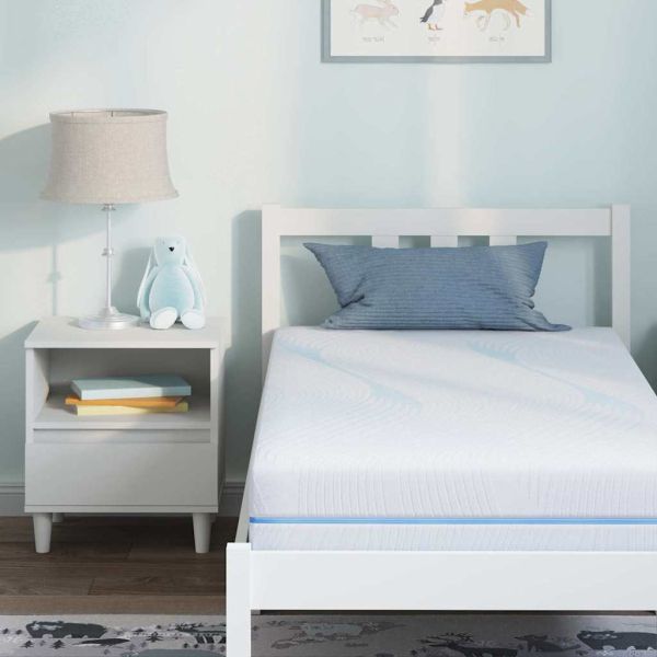 Матрак Бяло 80 x 160 cm Жакардова материя