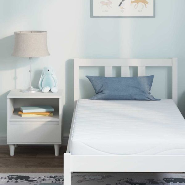 Матрак Бяло 80 x 160 cm Жакардова материя