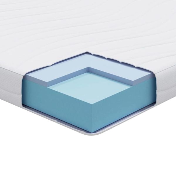 Матрак Бяло 80 x 160 cm Жакардова материя