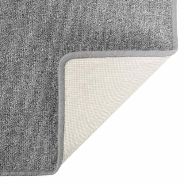 Килим пътека Светлосиво 80 x 500 cm 100% Полипропилен