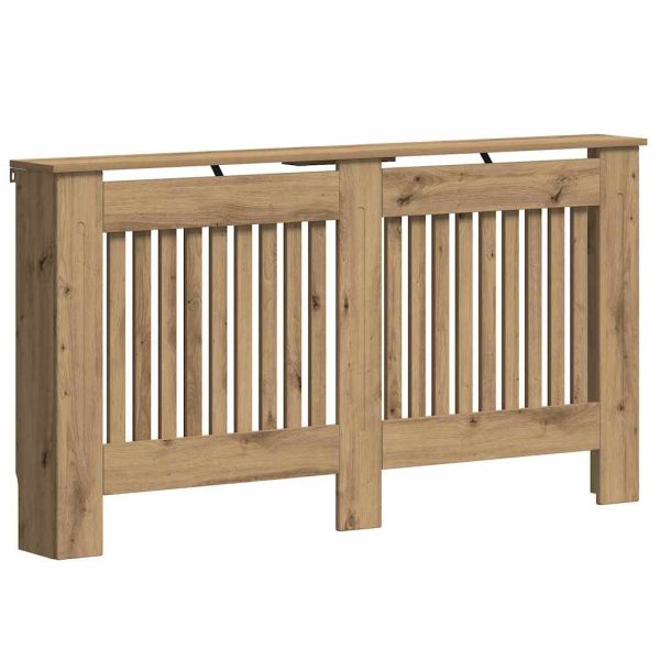 Калъф за радиатор Дъб 152 x 19 x 81,5 cm Инженерно дърво