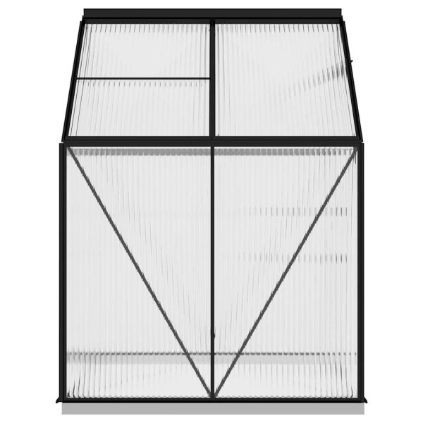 Оранжерия, антрацит, алуминий, 2,47 м³