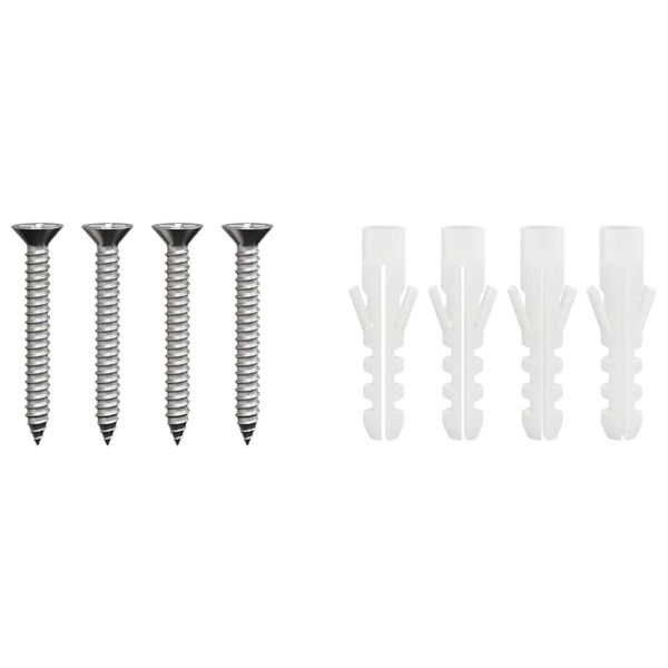 Разширение за комин Сребрист 35 x 35 x 65 см Неръждаема стомана