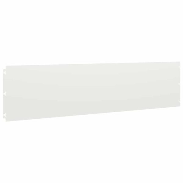 Краища за тревни площи 20 бр. бели студено валцувана стомана