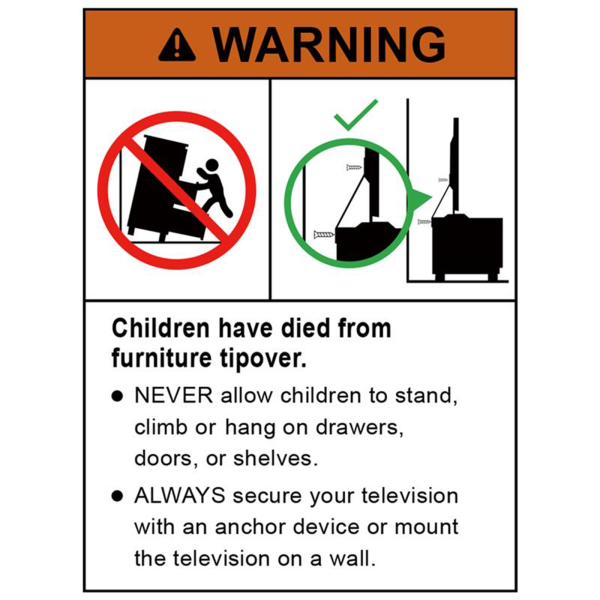 ТВ шкаф, черен, 80x35x36,5 см, инженерно дърво