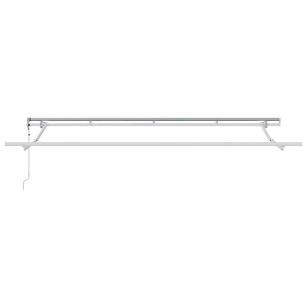 Сгъваем навес Крем 400 x 200 cm Полиестер и алуминий