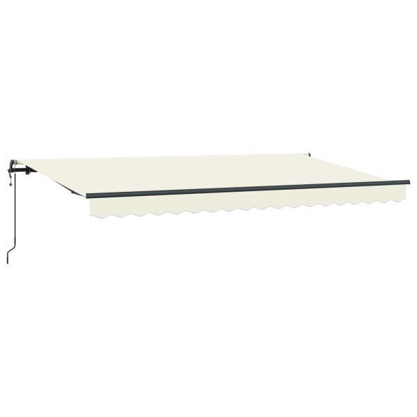Сгъваем навес Крем 400 x 200 cm текстил