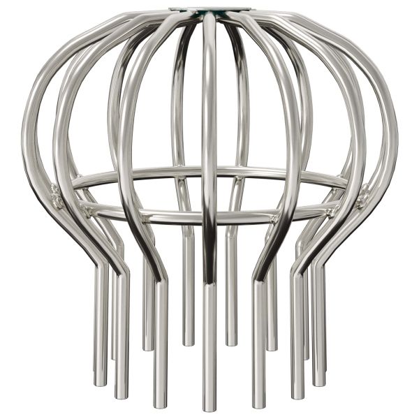 Защита за листа на улука 2 pcs Сребрист 110 мм