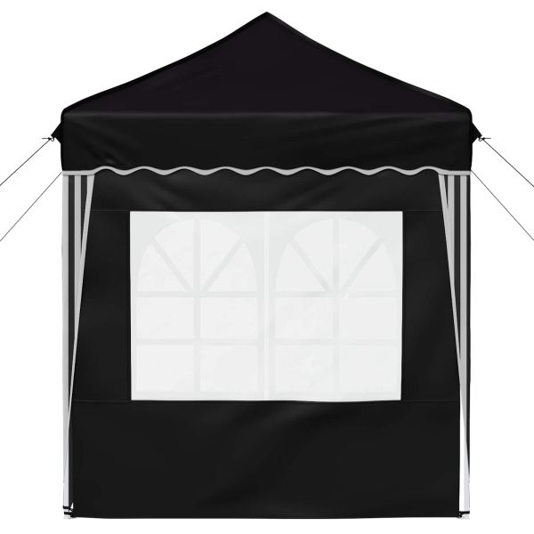 Поп-ъп парти палатка Черно 195 x 195 x 245 см