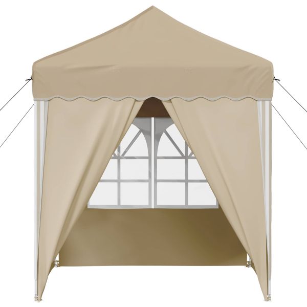 Поп-ъп парти палатка Крем 195 x 195 x 245 см