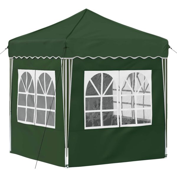 Поп-ъп парти палатка Зелен 195 x 195 x 245 см Оксфордска тъкан