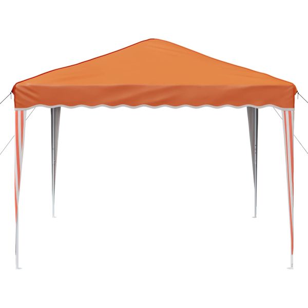 Поп-ъп парти палатка Оранжево 288 x 288 x 245 см