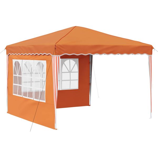 Поп-ъп парти палатка Оранжево 288 x 288 x 245 см