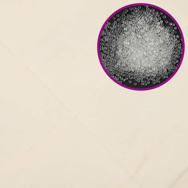 Утежнено одеяло светлокремаво 138x200 см 6 кг плат