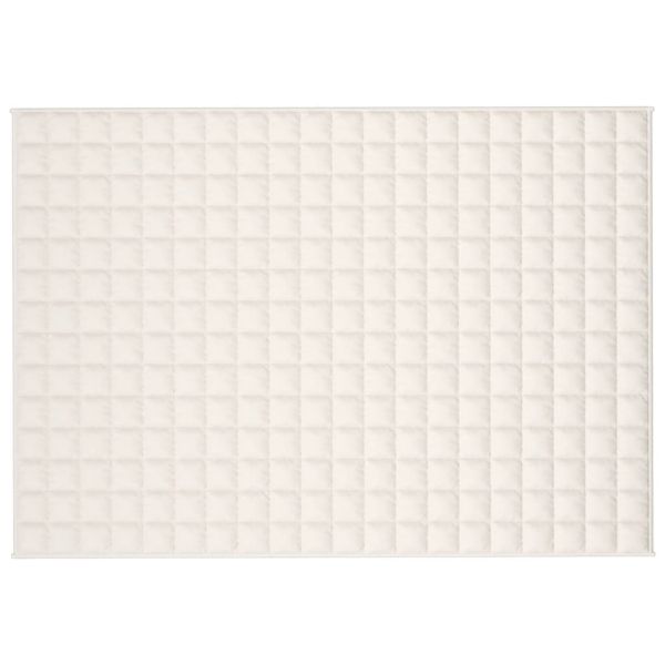 Утежнено одеяло светлокремаво 135x200 см 6 кг плат