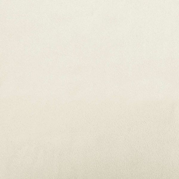 Бар табуретка, кремава, кадифе