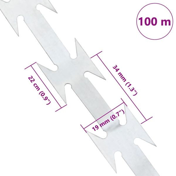 BTO-22 Бодлива тел, 100 м, стомана