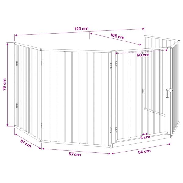 стоманен параван за камина, черен