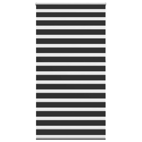 Зебра щора 120,9x230 см Ширина на плат 116,7 см черна