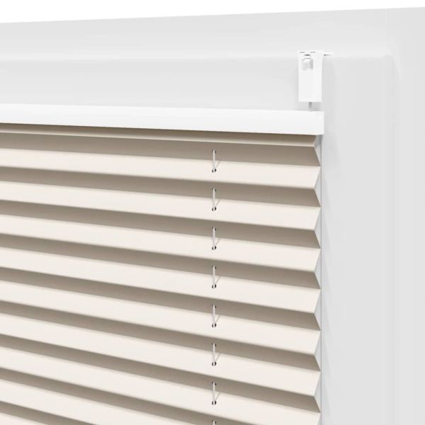 Плисирана щора 40 х 125 см, цвят крем