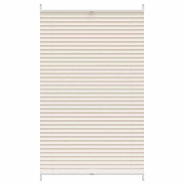 Плисирана щора 90 х 125 см, цвят крем