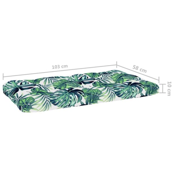 Градинска палетен ъглов диван бял импрегнирано борово дърво