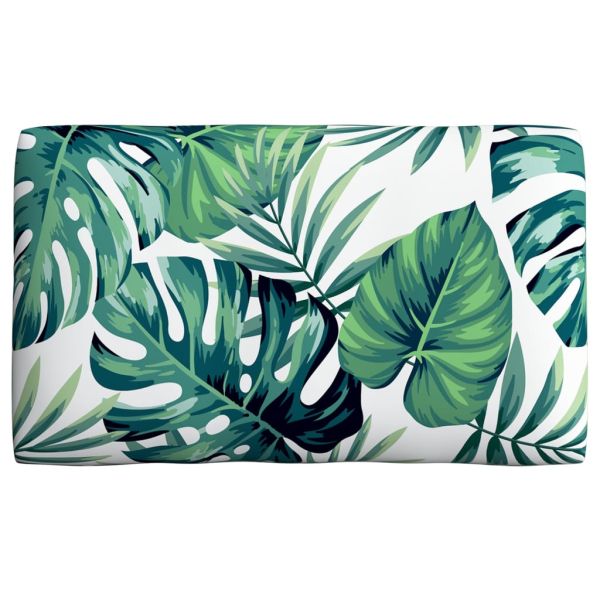 2-местен палетен диван с възглавници бор с черна импрегнация