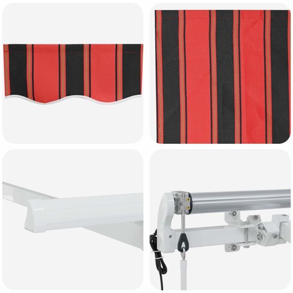 Сгъваем навес Оранжево 300 x 200 cm текстил