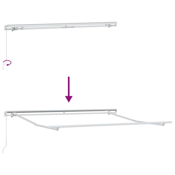 Сенник Зелен и жълт 300 x 250 x 165 см Полиестер