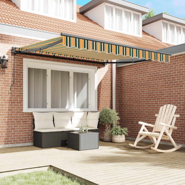 Рамка за сенник Зелен и жълт 300 x 250 cm