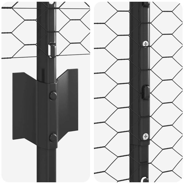 Ограда с пост Сиво