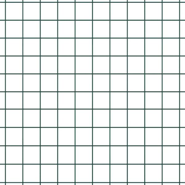 Стълб за ограда. Зелен 25 x 1,4 м (25 x 25 мм решетка)