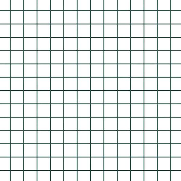 Стълб за ограда. Зелен 50 x 0,4 м (19 x 19 мм мрежа)