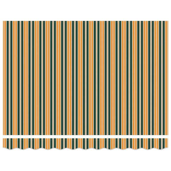 Ръчен изтеглящ сенник с LED светлини 3 x 2,5 m