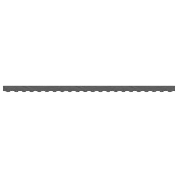 Резервно платнище за волан за тенти,антрацит ленти, 5 м