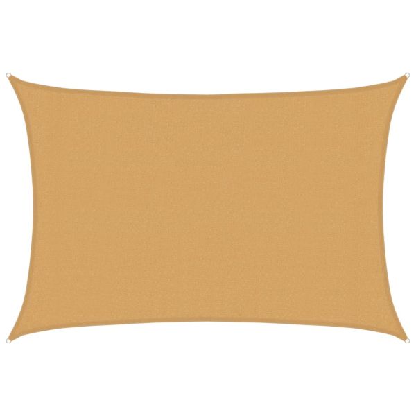 Платно-сенник, 160 г/м², правоъгълно, пясъчно, 3x4,5 м, HDPE