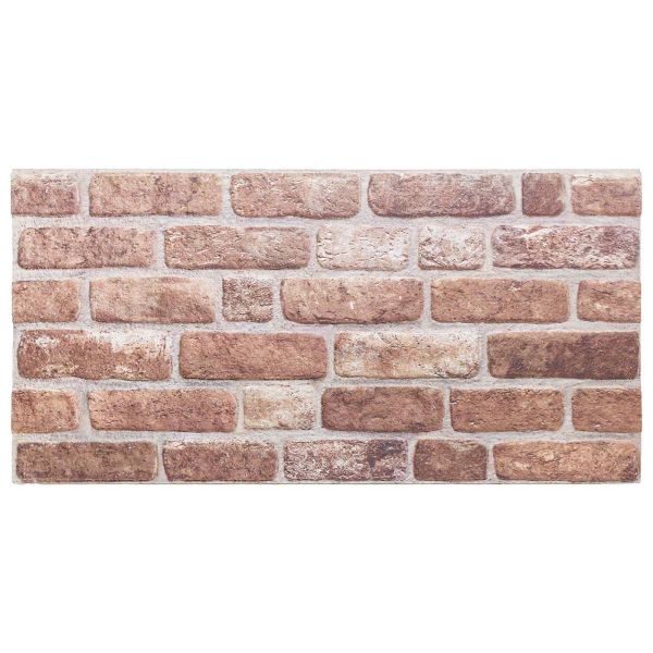 Стенни панели 10 pcs Кафяво 100 x 50 cm EPS пяна