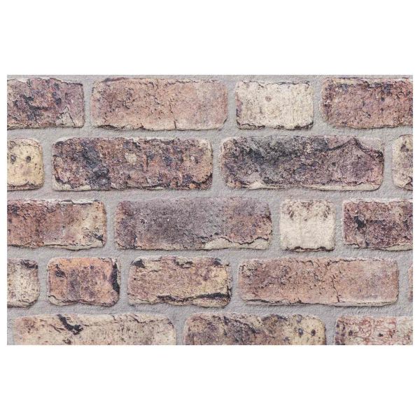 Стенни панели 10 pcs Тъмен кафяв 100 x 50 cm EPS пяна