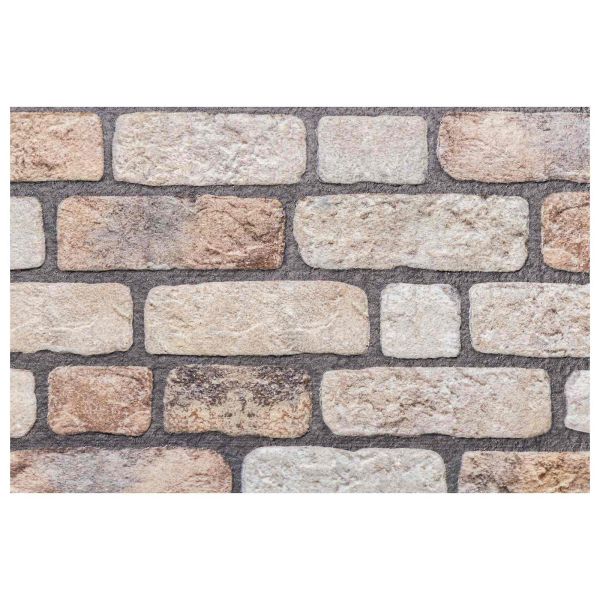 Стенни панели 10 pcs Светло кафяво 100 x 50 cm EPS пяна