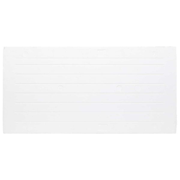 Стенни панели 10 pcs Светло кафяво и бяло 100 x 50 cm EPS пяна