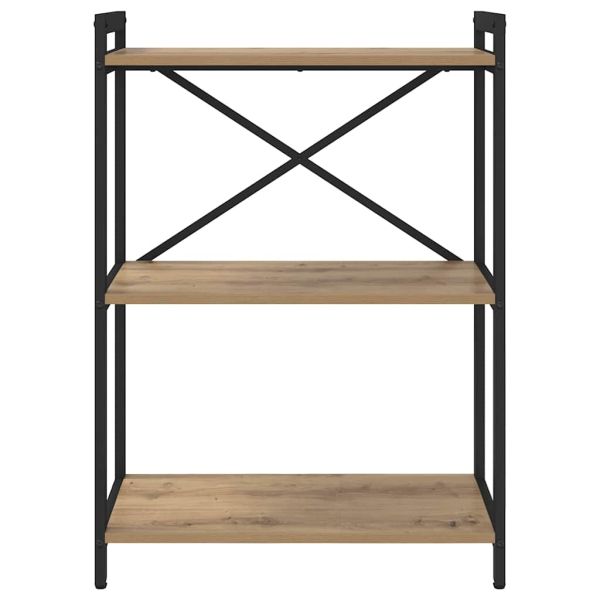 Рафт за книги Дъб 60 x 30 x 85 cm Инженерно дърво